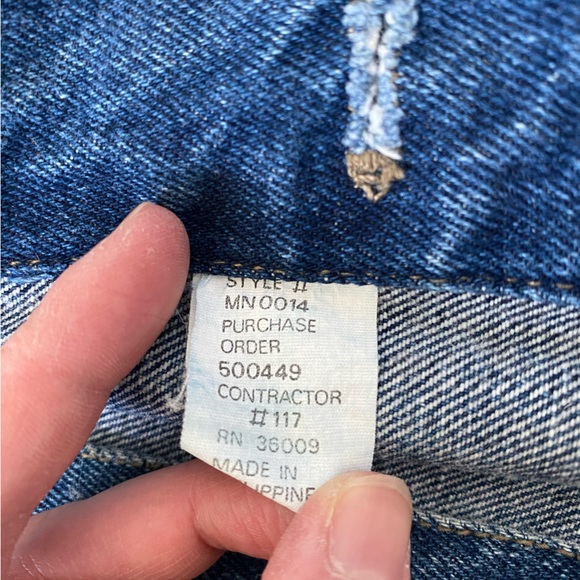 Men’s Calvin Klein Blue Denim Jacket - Picture 7 of 9